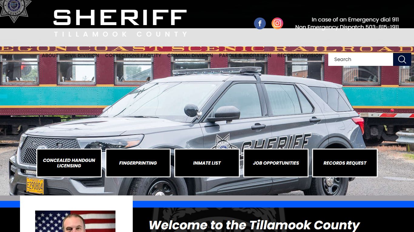 Sheriff's Office / Jail | Tillamook County OR
